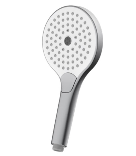 Ручной душ Splendy Sense C 130 цвет-никель брашированный/белый SC21713R3NBW