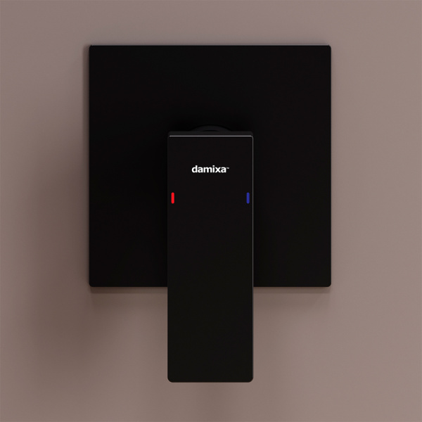 Damixa 537500300 Gala встраиваемый смеситель для душа, чёрный