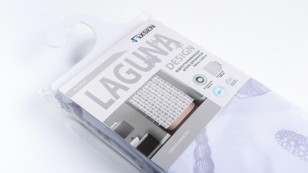 Шторка для ванной Fixsen "LAGUNA" (FX-1501A )