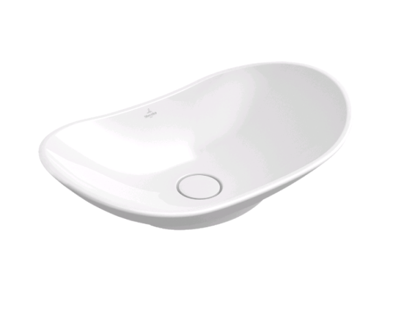 Раковина Villeroy&Boch My Nature шгв 610*360*150 CeramicPlus цвет-альпийский белый 411060R1