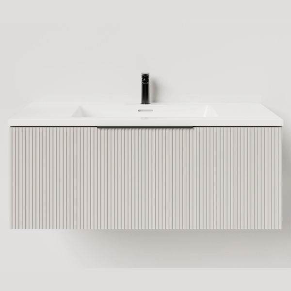 Тумба под раковину Salini TOUCH шгв 800*500*310 цвет-Creamy matt T800V1C