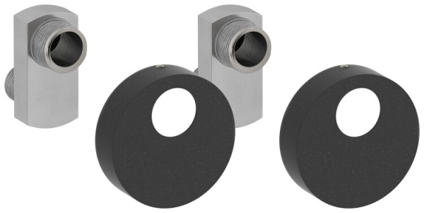 Эксцентрик Сунержа TUBE присоединительный размер-НР G 1/2" / НР G 3/4" цвет-тёмный титан муар 15-1507-0005