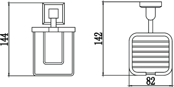 Держатель для освежителя воздуха Savol 95 (S-009533)