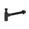 Сифон для раковины WONZON & WOGHAND, Черный матовый (WW-88SS101-MB)