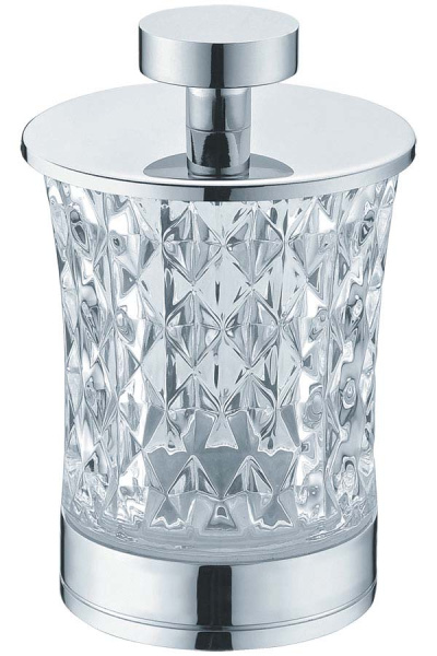 Контейнер для ватных дисков Boheme  хром 10216