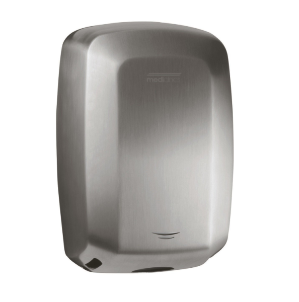 Сушилка для рук Mediclinics Machflow Plus M19 шгв 213*170*330 цвет-матовая нержавеющая сталь M19ACS