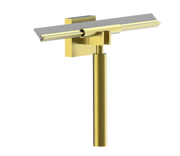 Водосгон для стёкол WONZON & WOGHAND POLO, Брашированное золото (WW-8923-BG)