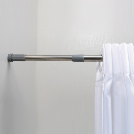 Карниз для ванной Fixsen раздвижной 140-260 см, хром (FX-51-201)