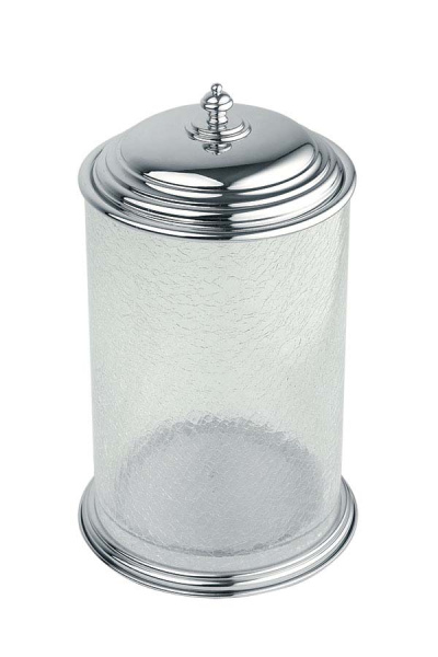 Ведро для мусора Boheme Vogue хром 10138