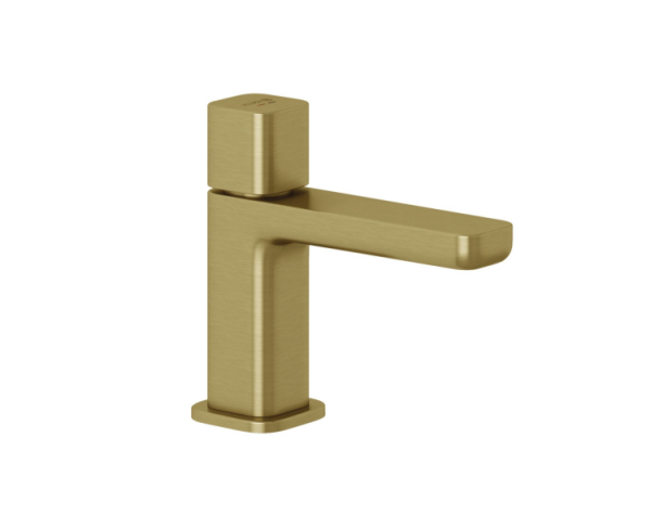 Кран для воды Kludi Renon цвет-золото брашированное 42118N075