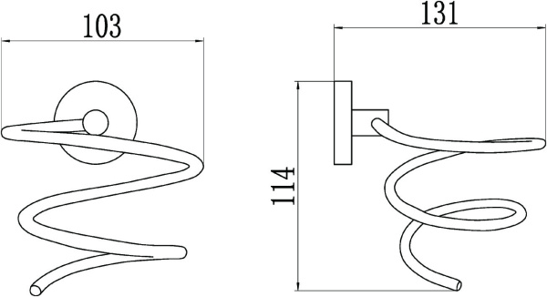 Держатель для фена Savol 87 (S-008755)