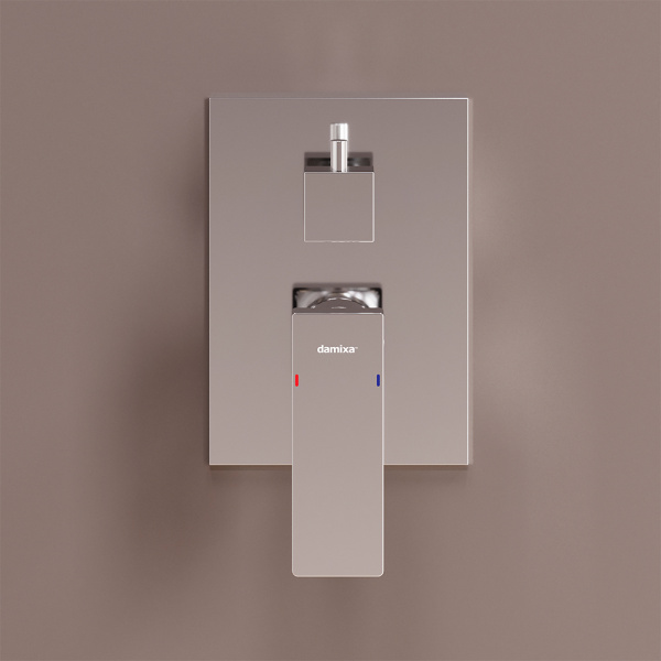 Damixa 537100000 Gala встраиваемый смеситель для ванны - душа, хром