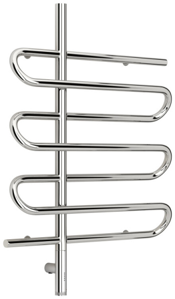 Полотенцесушитель Сунержа Эпатаж 3.0 электрический ширина мм-608 глубина мм-115 высота мм-800 межосевое расстояние-377 перемычка-выгнутая подключение-нижнее слева электрокомплект-МЭМ нагревательный элемент-ТЭН мощность Вт-300 материал-нержавеющая сталь на