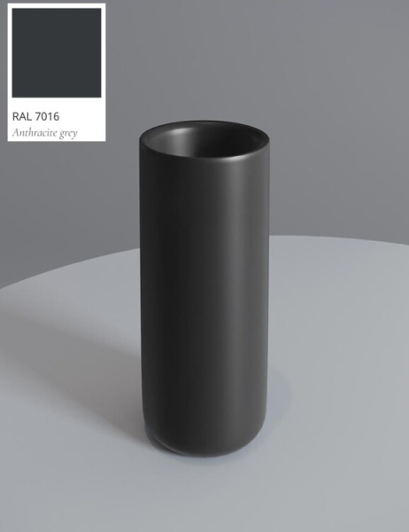 Стакан Salini Gocce шгв 60*60*120 цвет-RAL 7016 (ст.арт. 1901201RF RAL7016) 1901201F RAL7016