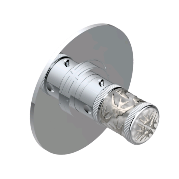 Смеситель для душа THG Hirondelles Platinum stamped цвет-хром A4K A02 5100BR