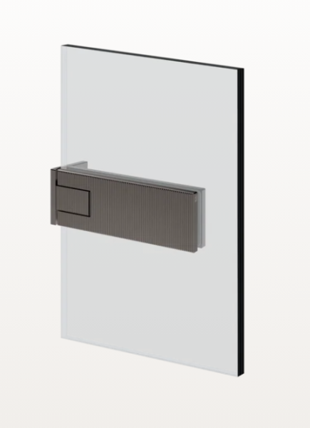 Ручка Gessi Shower outfit двойная 450 мм цвет-Black Metal Brushed PVD 67501/707