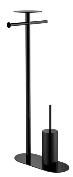 Стойка для ванной комнаты напольная Boheme Venturo черный 10953-B