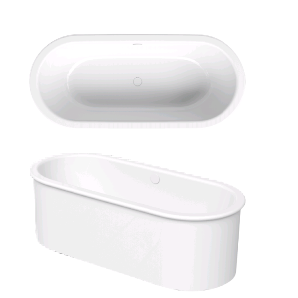 Ванна Bette BetteSuno Oval шгв 1775*775*420 цвет-Salvia 2740-307 CFXXSR