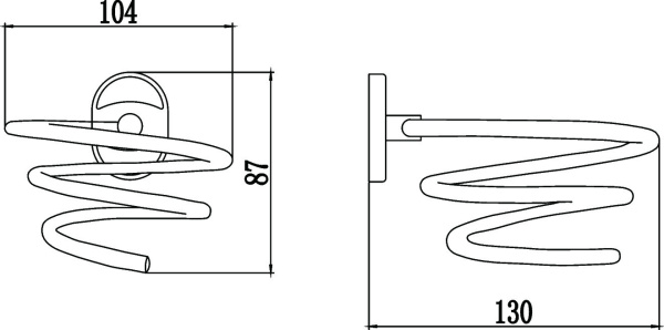 Держатель для фена Savol 70 (S-007056)