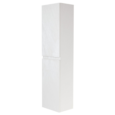 MOLVENO Шкаф подвесной с двумя распашными дверцами с доводчиками, с двумя полками, Bianco Ghiaccio, 400x300x1600, MOLVENO-1600-2A-SC-BG