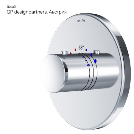 AM.PM F8075500_xxx Like, термостат, монтируемый в стену, шт