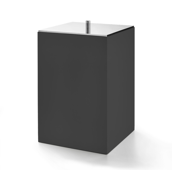 Урна 3SC BeMood Black шгв 200*200*320 цвет-хром черный BEMN64ASL