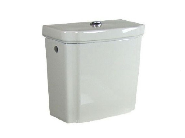 Сливной бачок Villeroy&Boch Hommage Duo шгв 370*210*400 CeramicPlus цвет-альпийский белый 772116R1