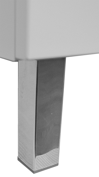 Комплект Тумба Azario Ника 100 Н 1000х475х860 напольная, с раковиной Monte 100, белый (CS00089955)