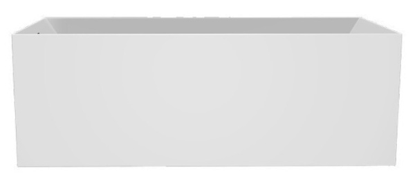 Ванна Scarabeo Teorema 2.0 шгв 1700*750*600 цвет-античный розовый матовый (Antique Pink matt) 7026 54