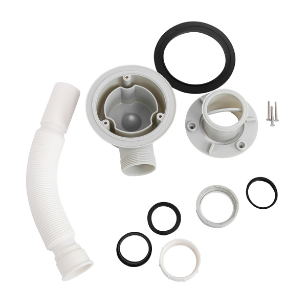 Сифон для душевых поддонов с гидрозатвором универсальный BelBagno BB-01-90