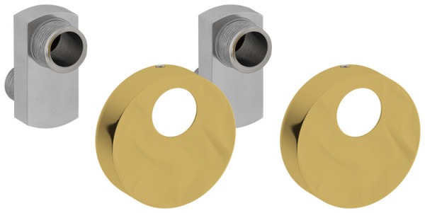 Эксцентрик Сунержа TUBE присоединительный размер-НР G 1/2" / НР G 3/4" цвет-золото 03-1507-0005