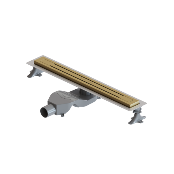 Душевой лоток Boheme Premium Trendy золото матовое 983-60-MG