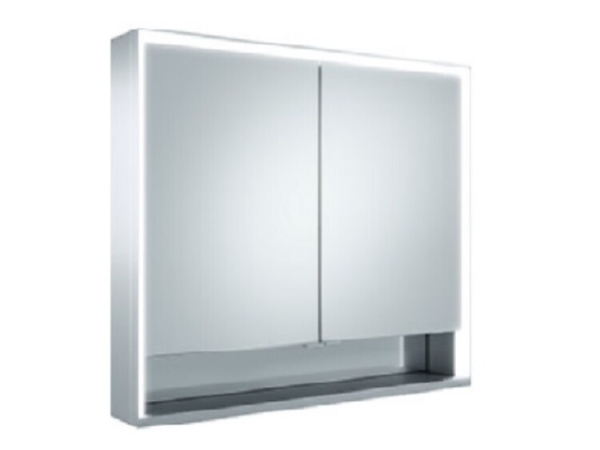 Зеркальный шкаф Keuco Royal Lumos шгв 1000*165*735 цвет корпуса-серебристый анодированный 14304 171301