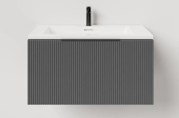 Тумба под раковину Salini TOUCH шгв 600*500*310 цвет-Anthracite Matt T600V1A