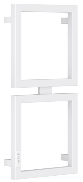 Полотенцесушитель Сунержа Этюд E электрический ширина мм-330 глубина мм-74 высота мм-690 межосевое расстояние-300 подключение-слева электрокомплект-кабель мощность Вт-136 материал-нержавеющая сталь назначение-система электроснабжения цвет-белый матовый (M