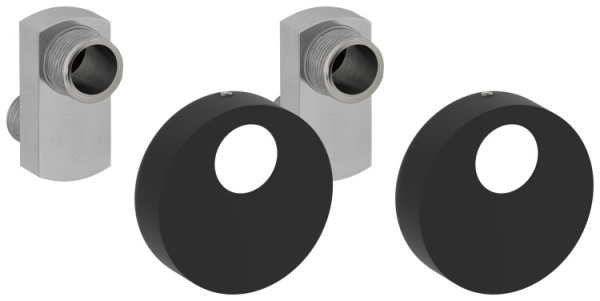 Эксцентрик Сунержа TUBE присоединительный размер-НР G 1/2" / НР G 3/4" цвет-чёрный матовый 31-1507-0005