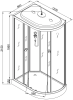 Душевая кабина AvaCan L902 L с электрикой