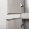 MOLVENO Шкаф подвесной с двумя распашными дверцами с доводчиками, с двумя полками, Beton, 400x300x1600, MOLVENO-1600-2A-SC-BET