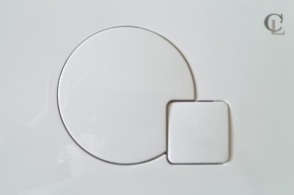 Кнопка для инсталляции CeramaLux PC-014 белый