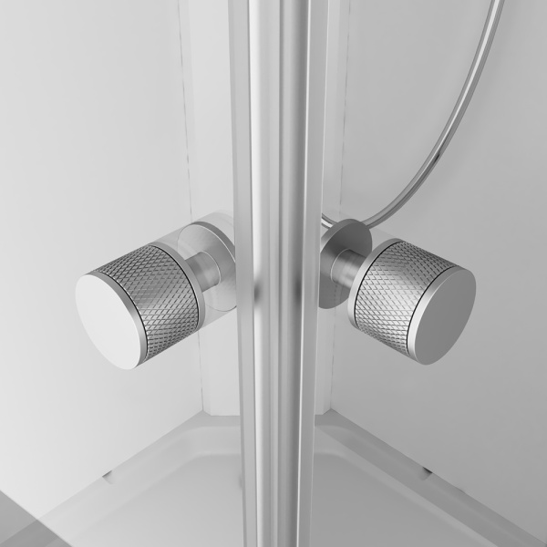 AM.PM W94C-403-090MT X-Joy Square кабина душевая  90x90,  профиль мат.хром, стекло прозрачное