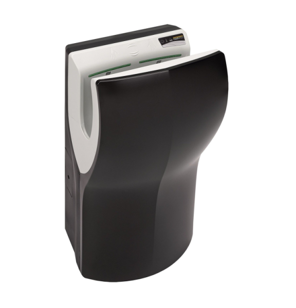 Сушилка для рук Mediclinics Dualflow Plus шгв 228*320*665 цвет-чёрный M24AB