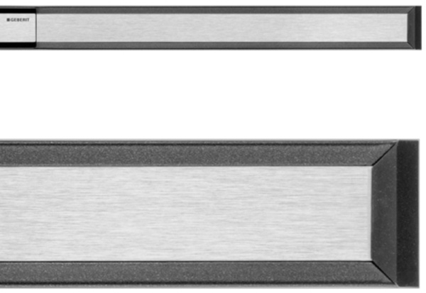 Крышка душевого канала Geberit CleanLine Нержавеющая сталь Черный (20 154.451.00.1)