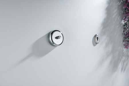 Веревка для белья 2,5 м в комплекте с держателем AQUATEK, полир. хром AQ4994CR