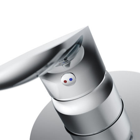 Damixa 777500001 Jupiter, смеситель монтируемый в стену, хром