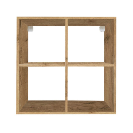 Стеллаж MIXLINE 720*720*330 ЛДСП Табачный дуб (4 ячейки,крепеж) (550351)