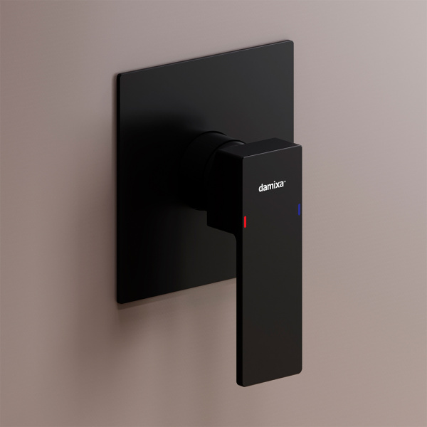 Damixa 537500300 Gala встраиваемый смеситель для душа, чёрный