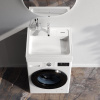 AM.PM M85WCC0601WG050 X-Joy, Раковина над стиральной машиной, керамическая, 60x50 см, белый глянец