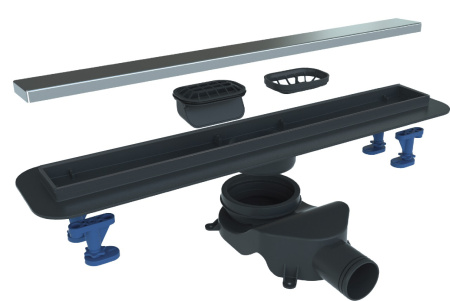 Душевой лоток BELBAGNO LUCE 70 см, BB-LD-LUCE-70-CR