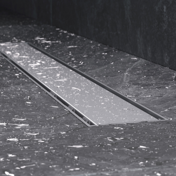 AM.PM W02SC-U11-060-04SB PrimeFlow Трап для душа линейный универс затвор Tile 60см цвет сталь мат