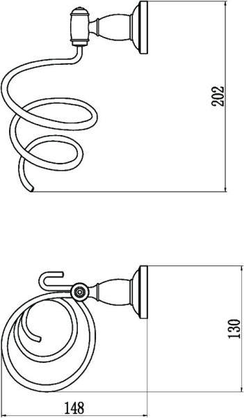 Держатель для фена Savol (S-006633H)